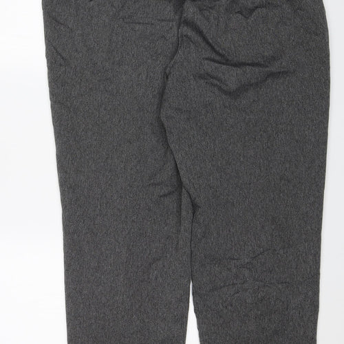 BM Womens Grey   Dress Pants Trousers Size 18 L25 in