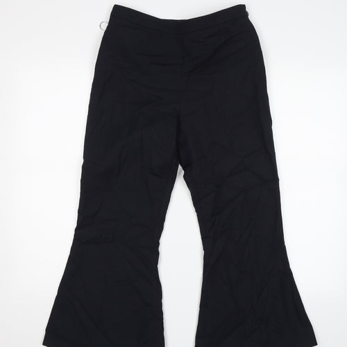 Topshop Womens Blue   Trousers  Size 8 L21 in