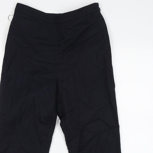 Topshop Womens Blue   Trousers  Size 8 L21 in