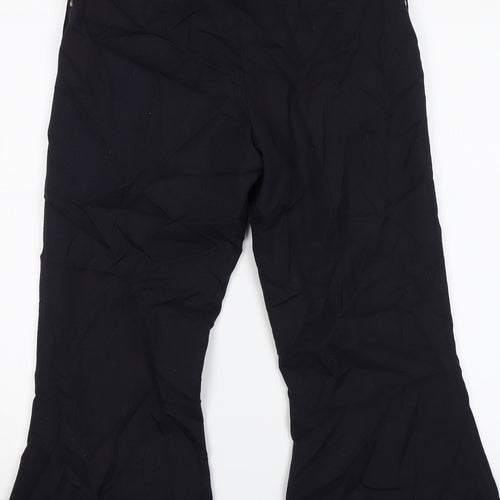 Topshop Womens Blue   Trousers  Size 8 L21 in