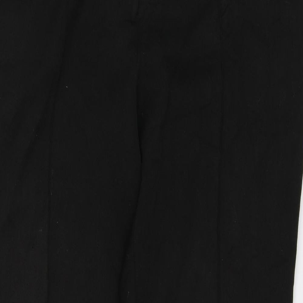 F&F Womens Black   Dress Pants Trousers Size 14 L25 in
