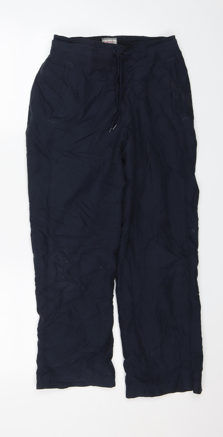 David Luke Womens Blue Sweatpants Trousers Size 26 in L22 in