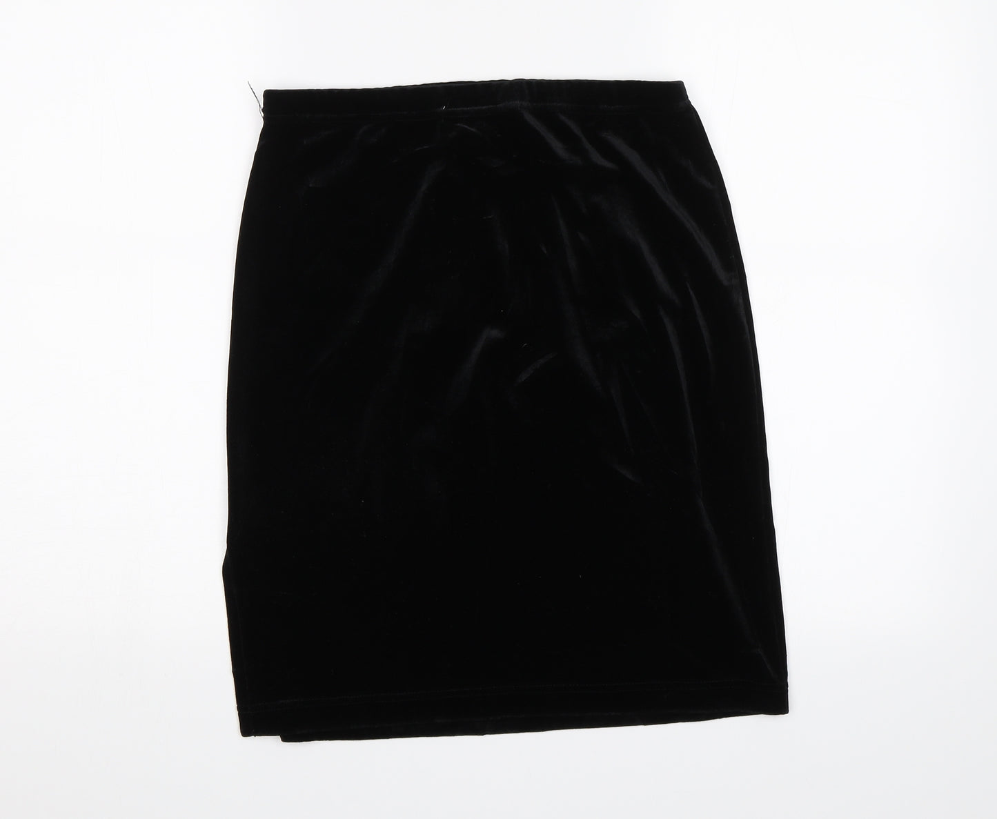 Look Fashion Womens Black   Straight & Pencil Skirt Size 10