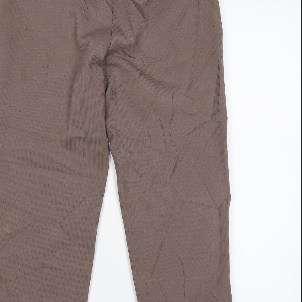 C&A Womens Brown   Trousers  Size 18 L23 in