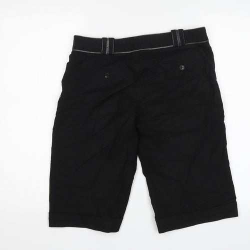 Caroll Womens Black   Chino Shorts Size 30 in