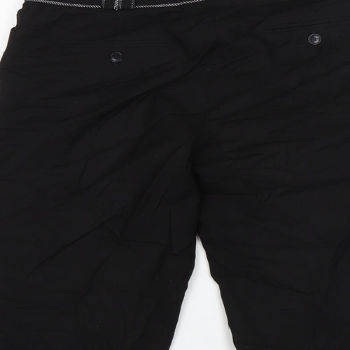 Caroll Womens Black   Chino Shorts Size 30 in