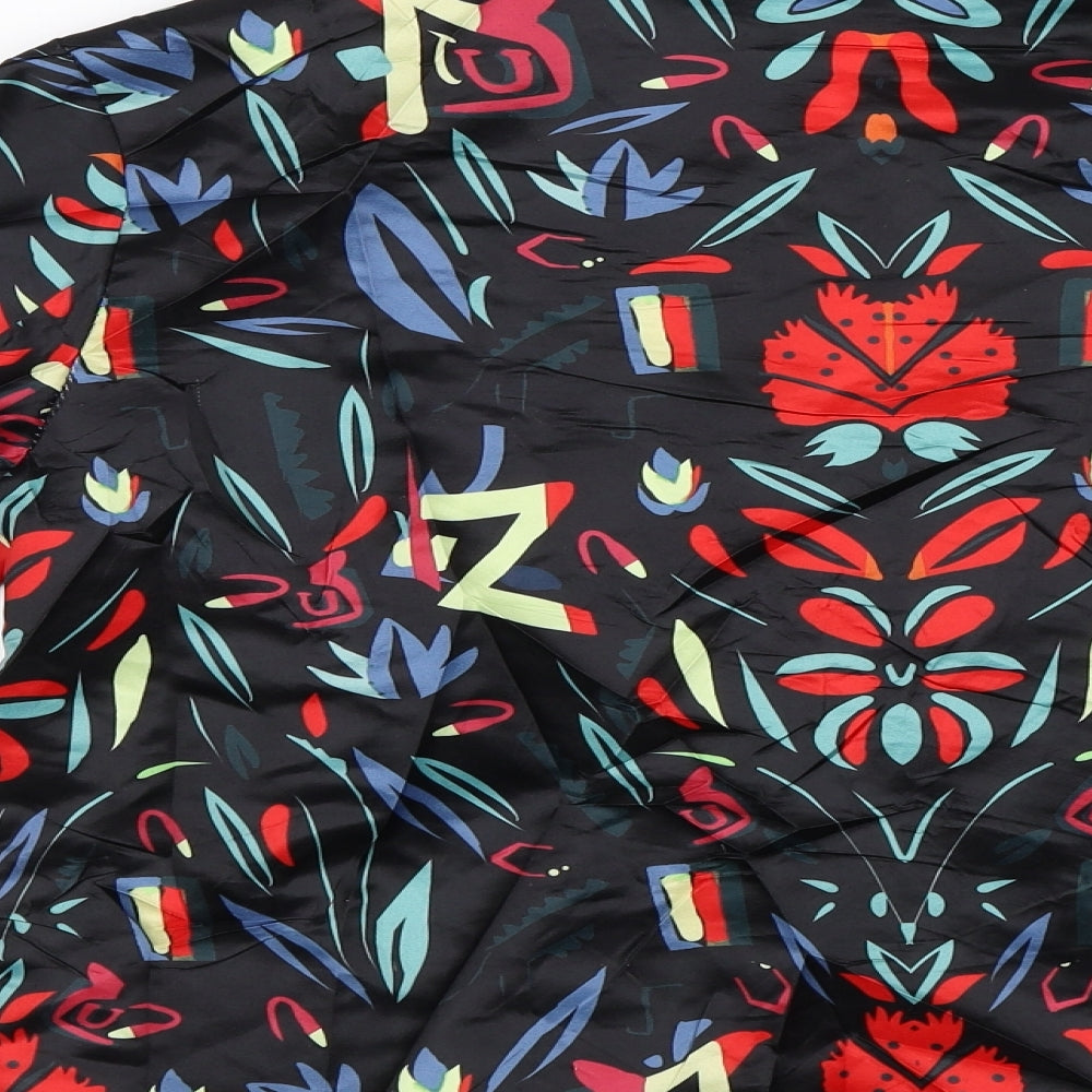 Preworn Womens Black Floral  Jacket  Size L