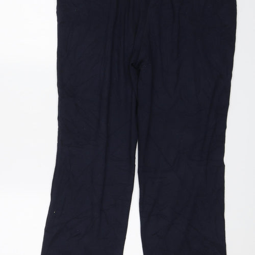 M&S Womens Blue   Trousers  Size 16 L25 in