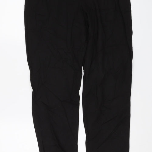 Topshop Womens Black   Dress Pants Trousers Size 10 L23 in