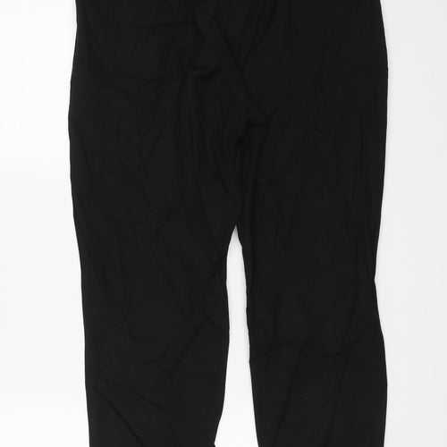 Topshop Womens Black   Dress Pants Trousers Size 10 L23 in