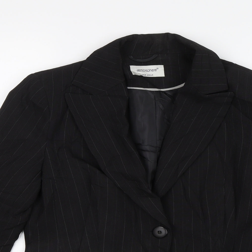 Atmosphere Womens Black   Jacket Blazer Size 12