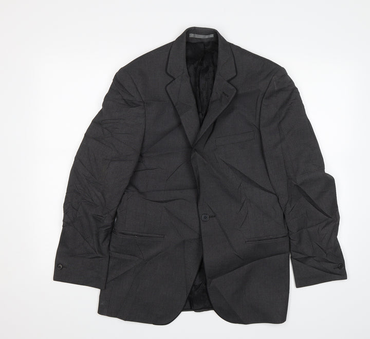 Red Herring Mens Grey   Jacket Blazer Size 38