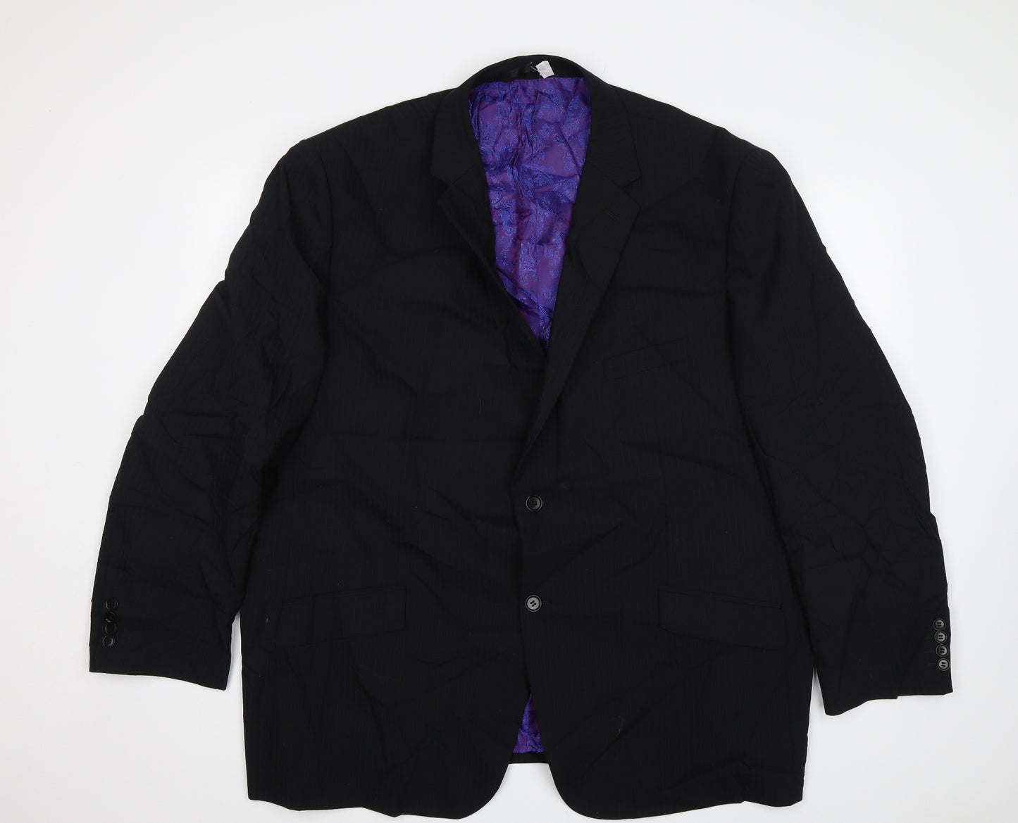 Life & Limb Mens Black   Jacket Blazer Size 56