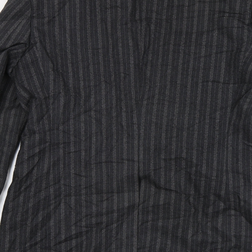 Ted Baker Mens Grey Striped  Jacket Blazer Size 38