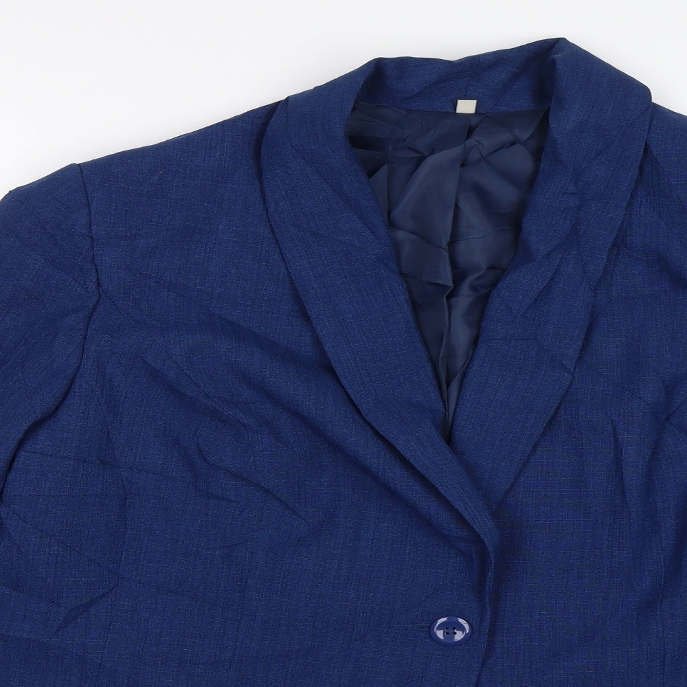 Honor Milburn Womens Blue   Jacket Blazer Size 18