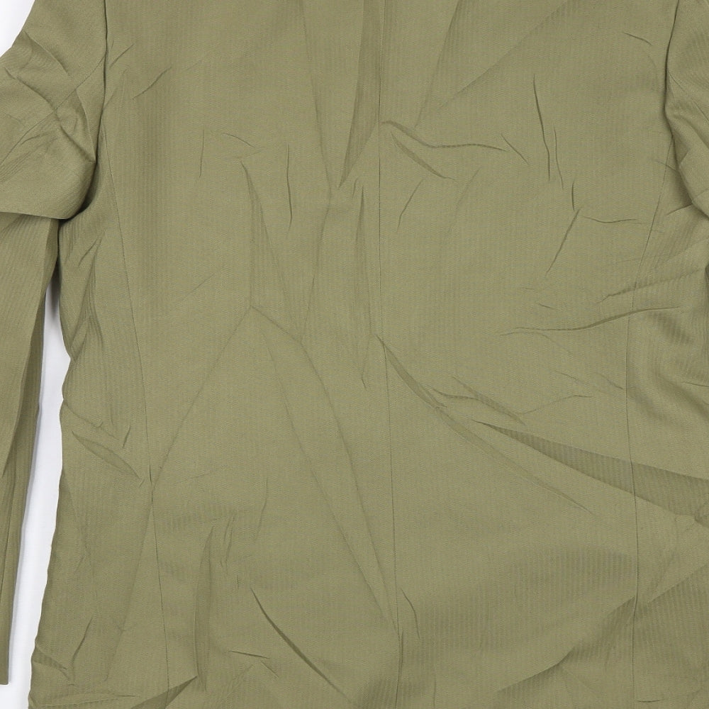 John Walton Mens Green   Jacket Blazer Size 34