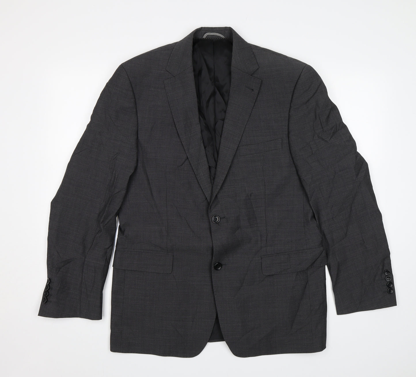 Laffitte Mens Grey   Jacket Blazer Size 40