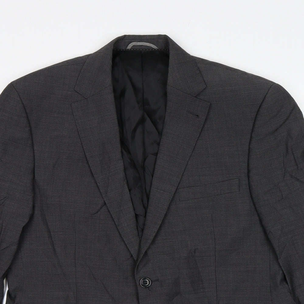 Laffitte Mens Grey   Jacket Blazer Size 40