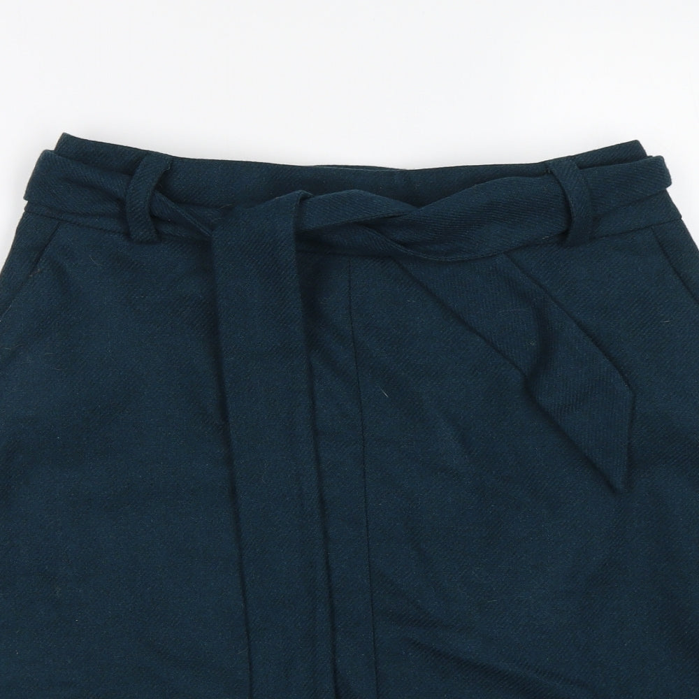 Laura Ashley Womens Green   Straight & Pencil Skirt Size 10