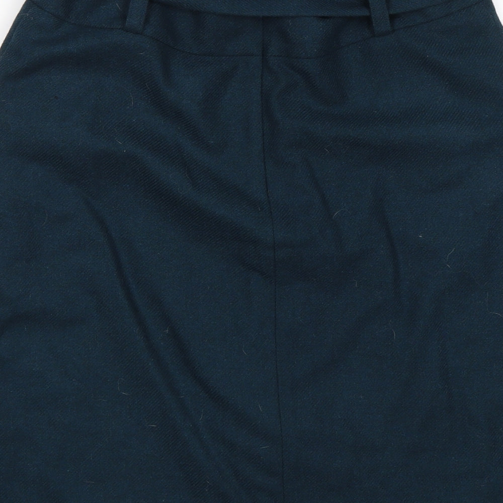 Laura Ashley Womens Green   Straight & Pencil Skirt Size 10