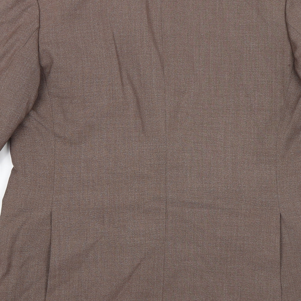 Thomas Davis Mens Brown   Jacket Blazer Size 38