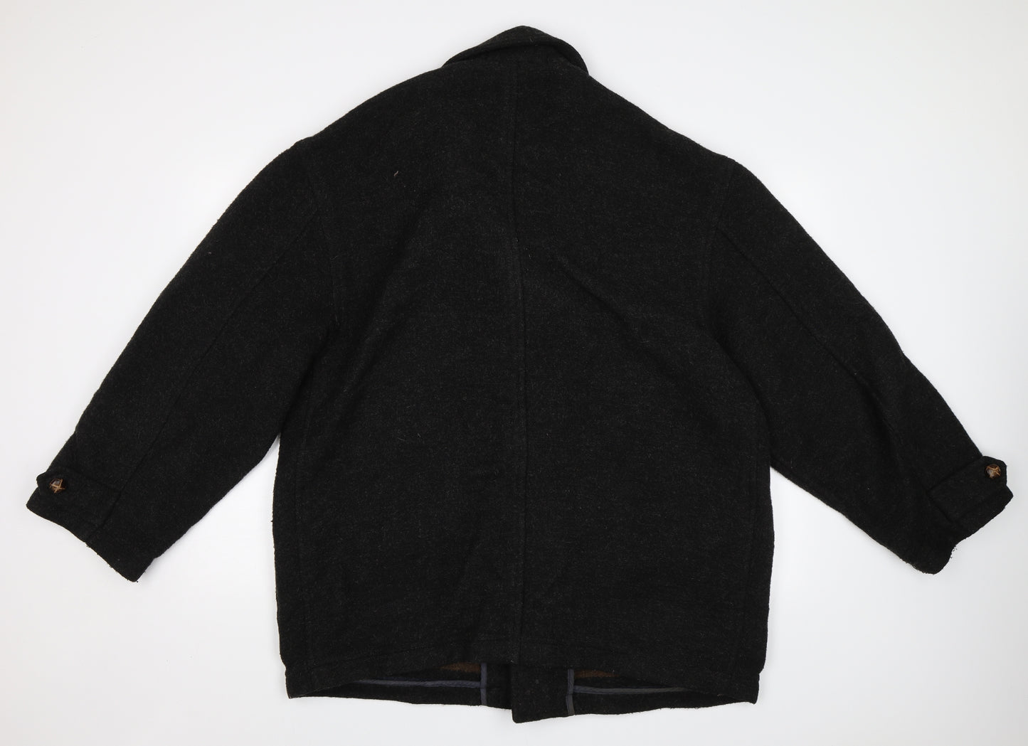 Kempel Womens Grey   Pea Coat Jacket Size 24