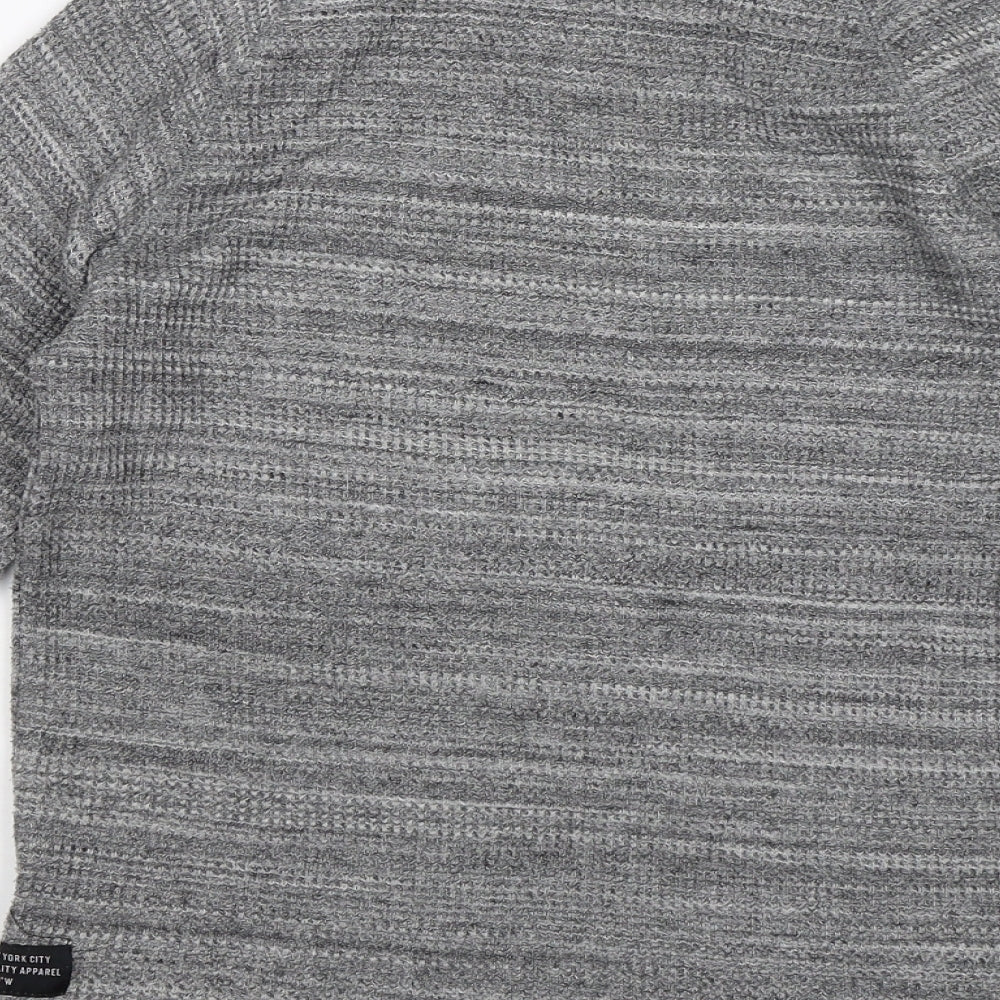 Primark Boys Grey   Pullover Jumper Size 10-11 Years