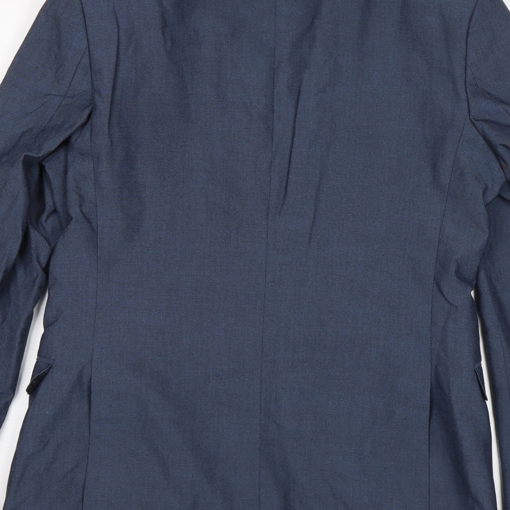 limehaus Mens Blue   Jacket Blazer Size 38