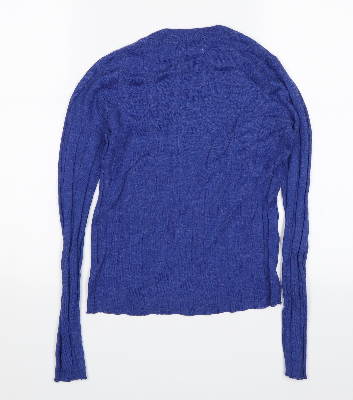 Mango Womens Blue   Pullover Jumper Size S