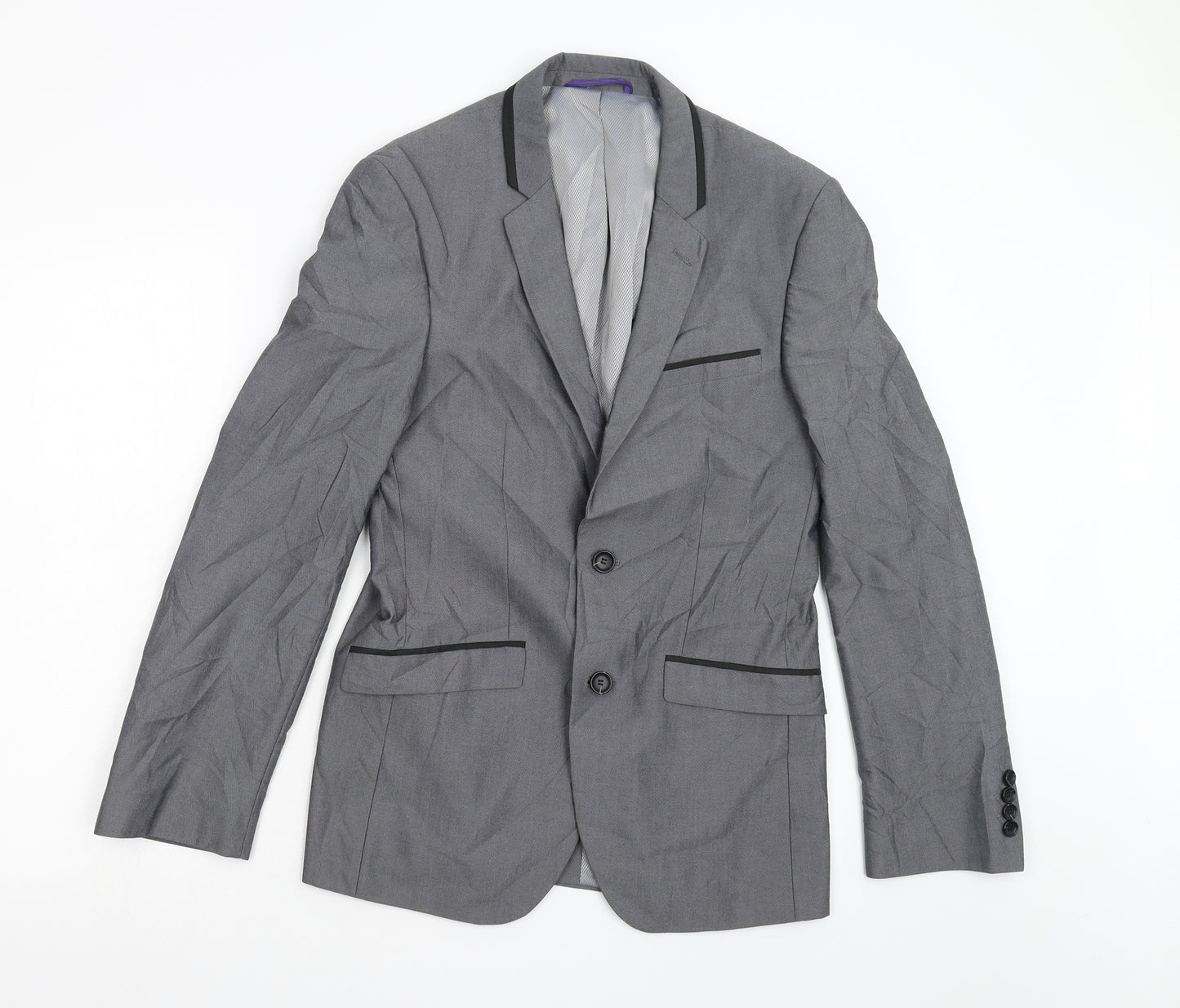 Burton Mens Grey   Jacket Blazer Size 36