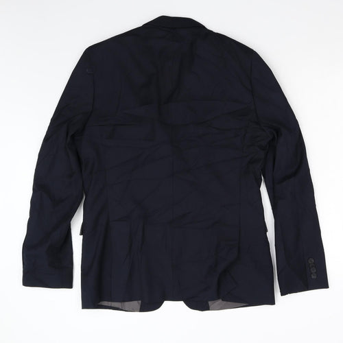 Topman Mens Blue   Jacket Blazer Size 40