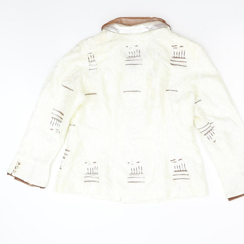 Preworn Womens Ivory   Jacket  Size M