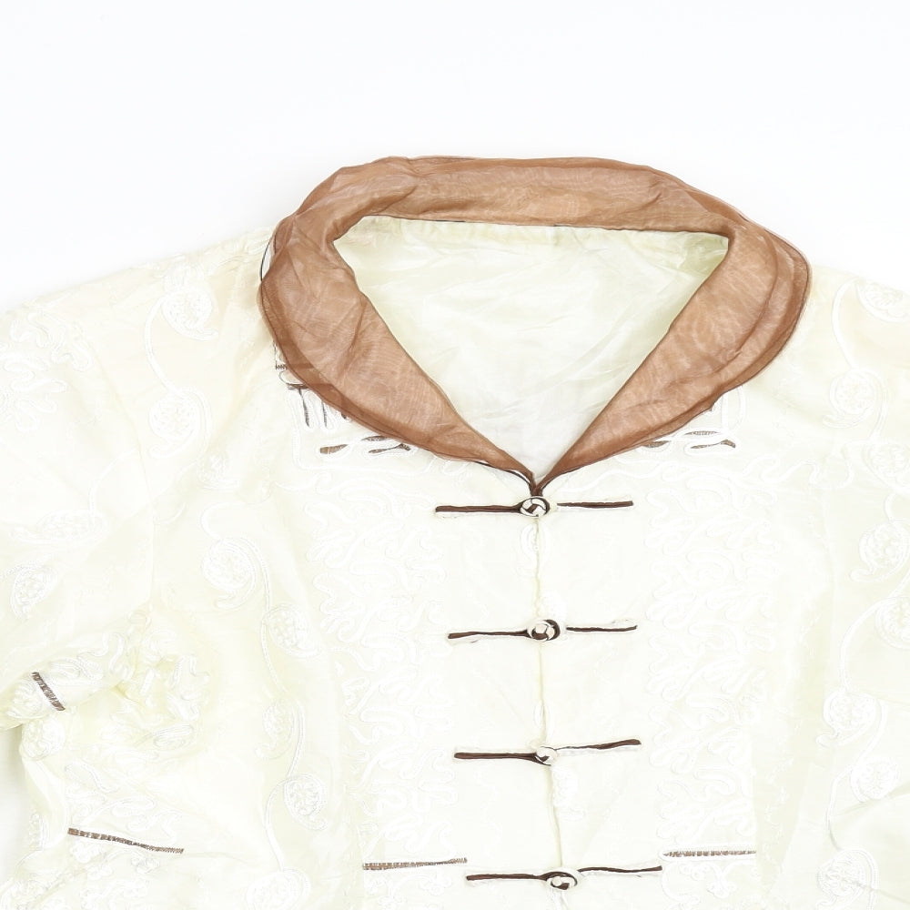 Preworn Womens Ivory   Jacket  Size M