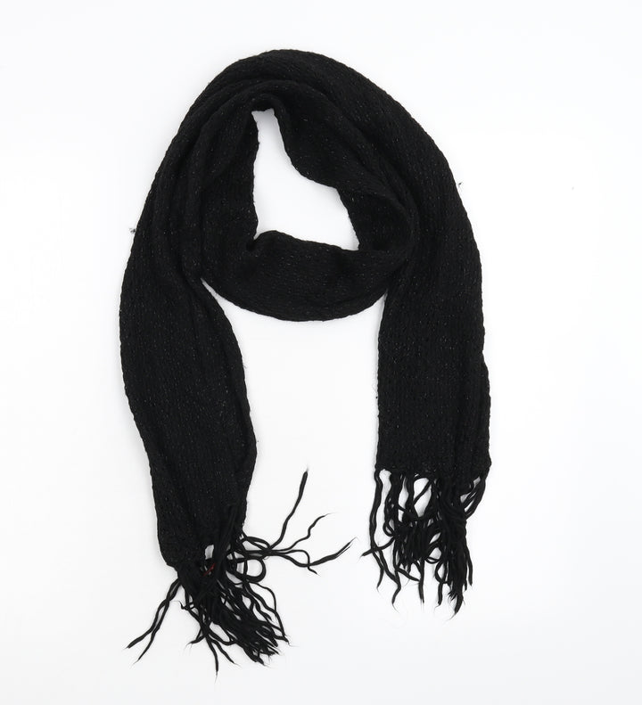 Divided Womens Black  Knit  Scarf
