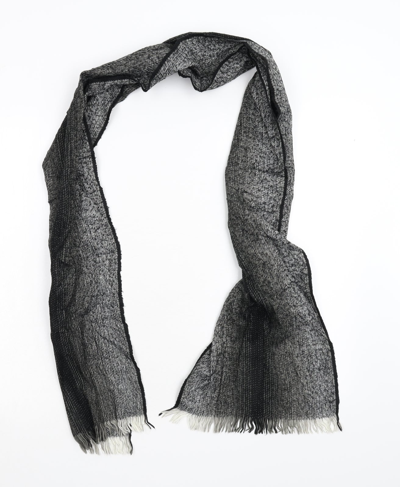 Preworn Womens Grey  Knit  Scarf
