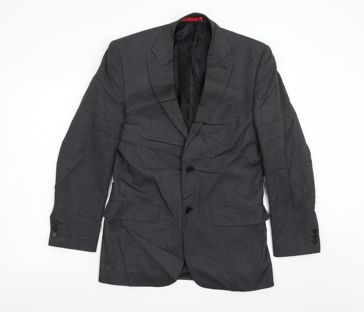 Burton Mens Grey   Jacket Blazer Size 36