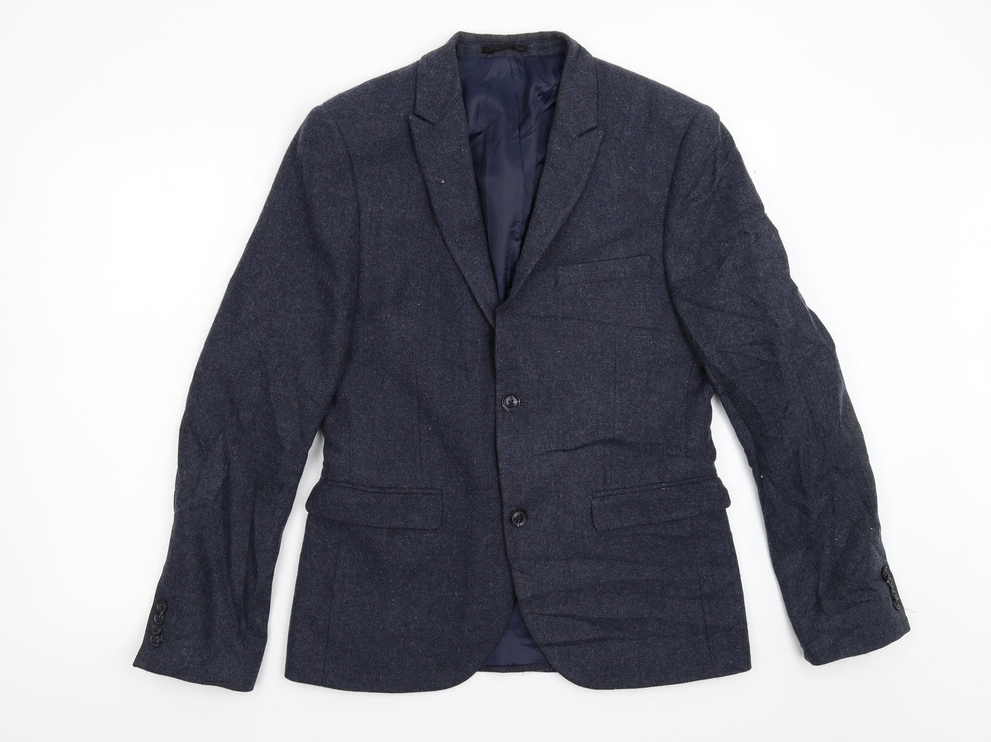 Topman Mens Blue   Jacket Blazer Size 40