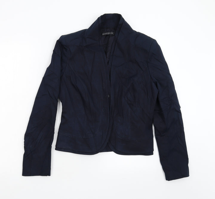 Mandolin Womens Blue Jacket Size 12