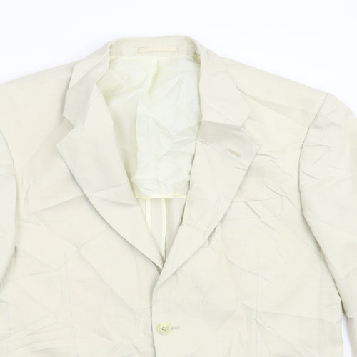 Wellington Mens Ivory   Jacket Blazer Size 40