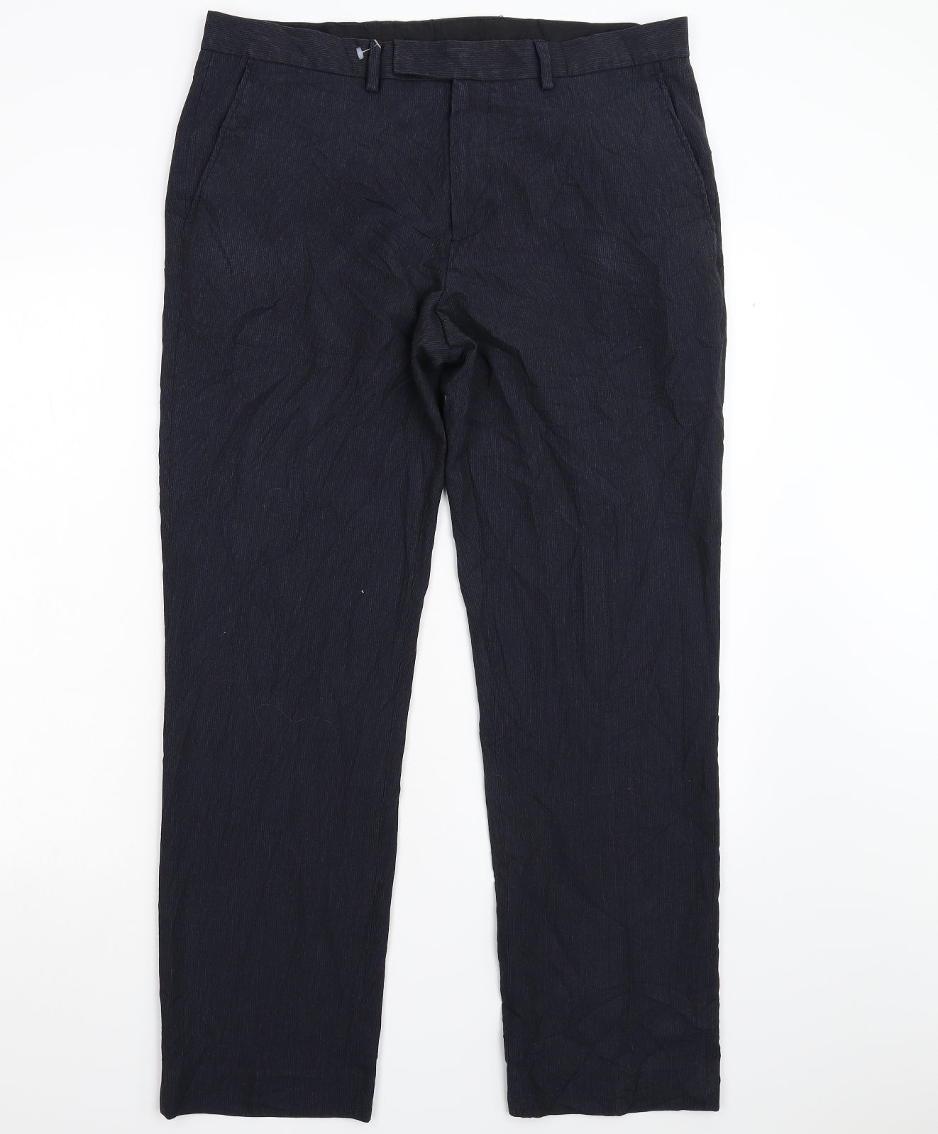 Burton Mens Blue   Trousers  Size 36 L31 in