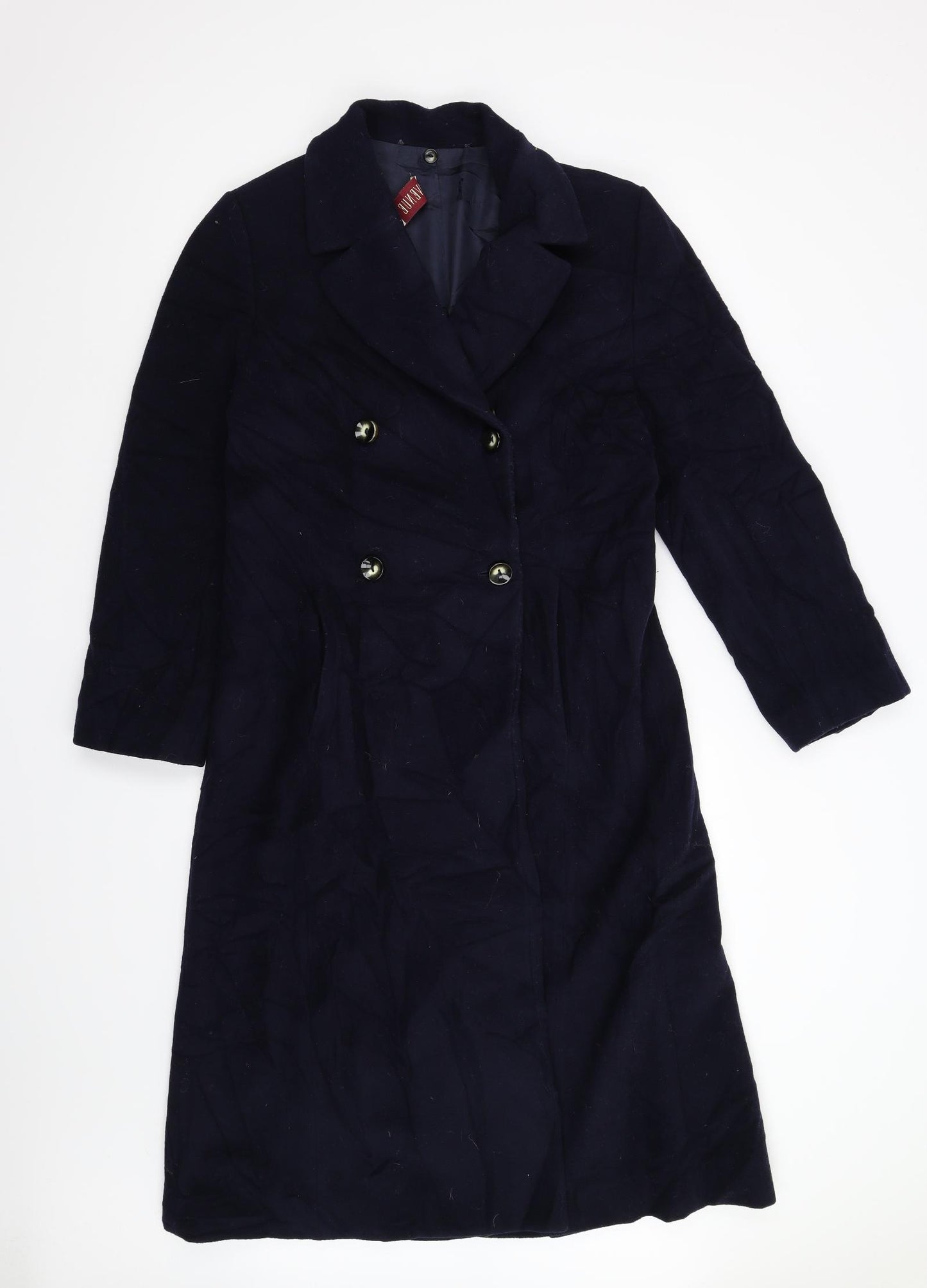 Avenuie Womens Blue   Overcoat Coat Size 14