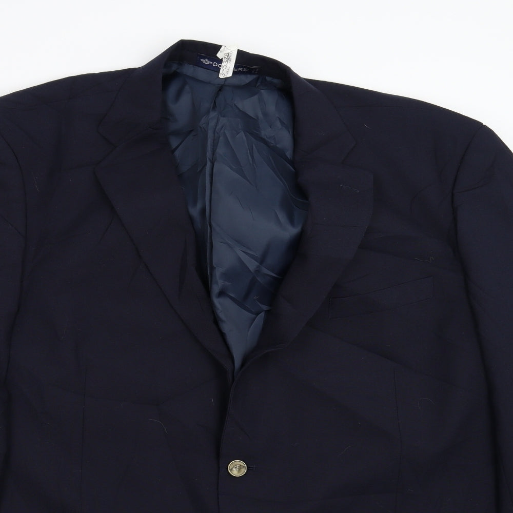 DOCKERS Mens Blue   Jacket Blazer Size 50