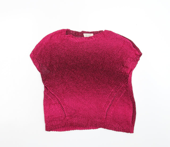 Per Una Womens Pink Pullover Jumper Size 14