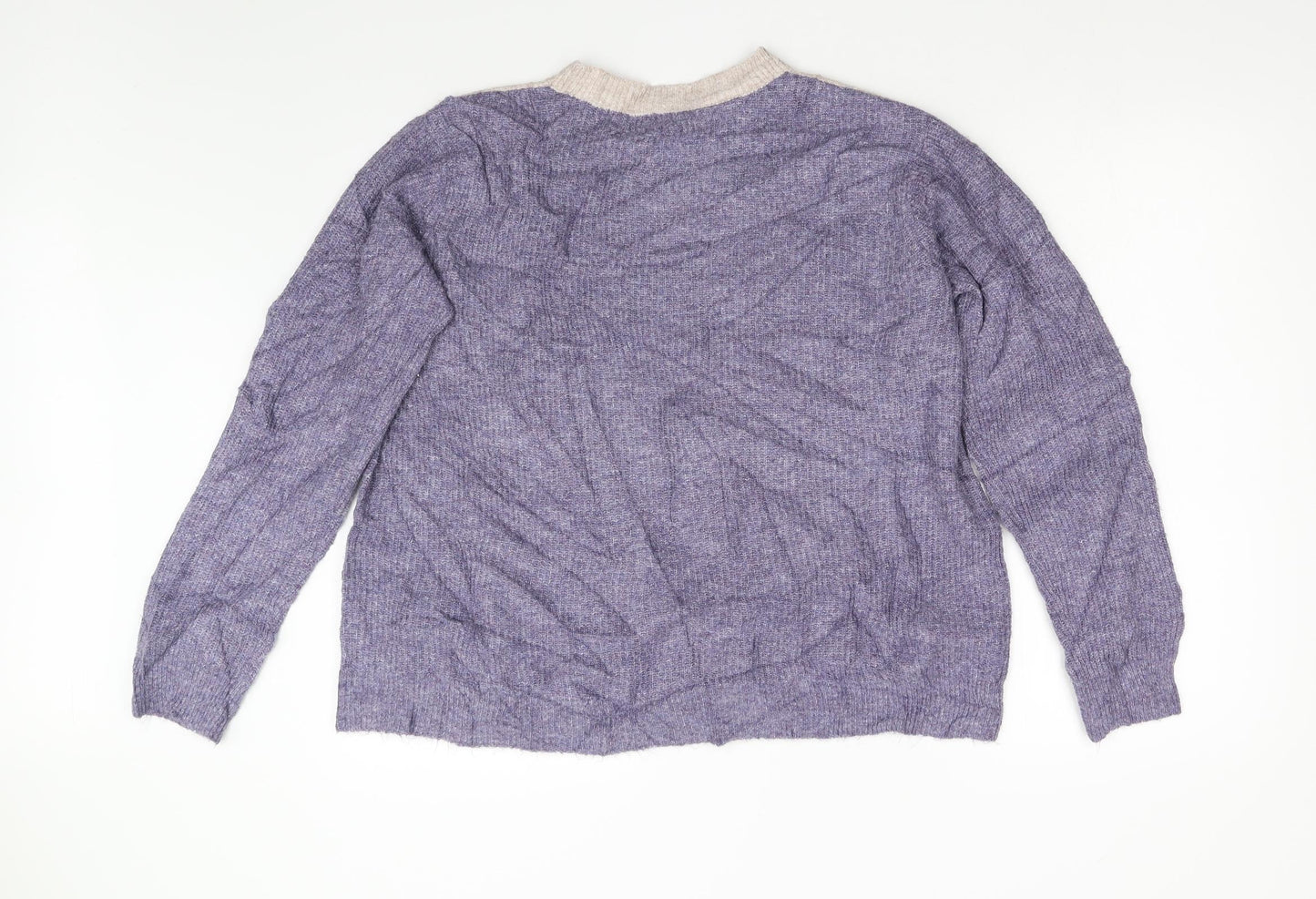 Matalan Womens Multicoloured  Knit Pullover Jumper Size L