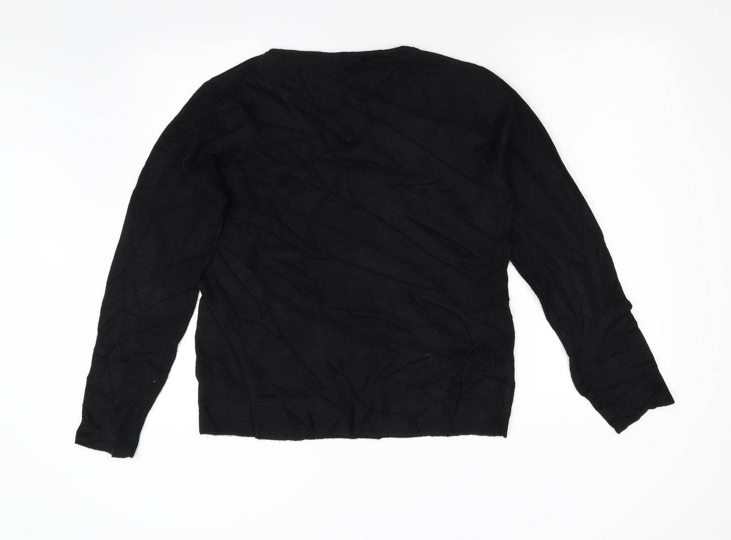 Bonmarché Womens Black   Pullover Jumper Size M