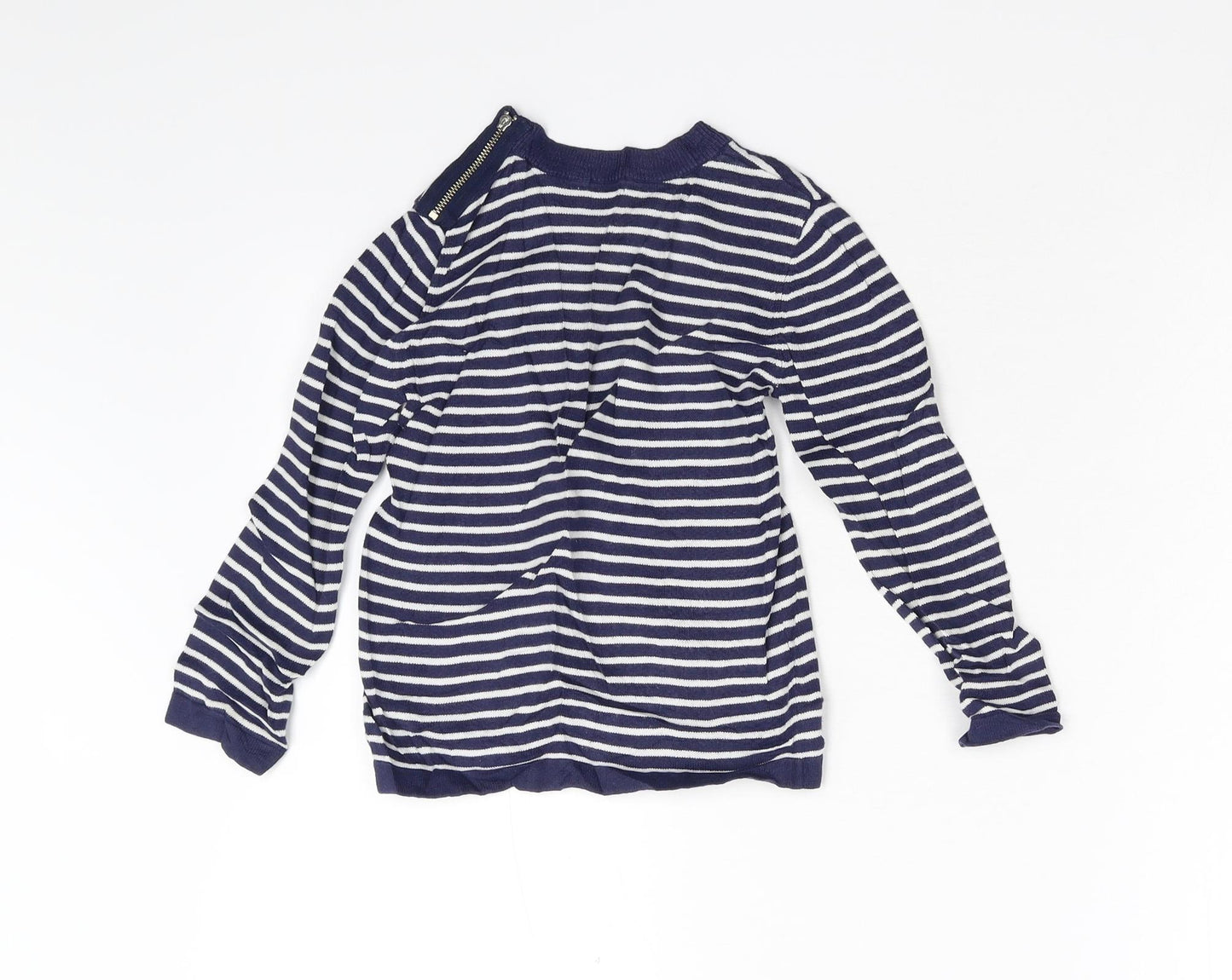 COS Boys Multicoloured Striped Knit Pullover Jumper Size 5-6 Years