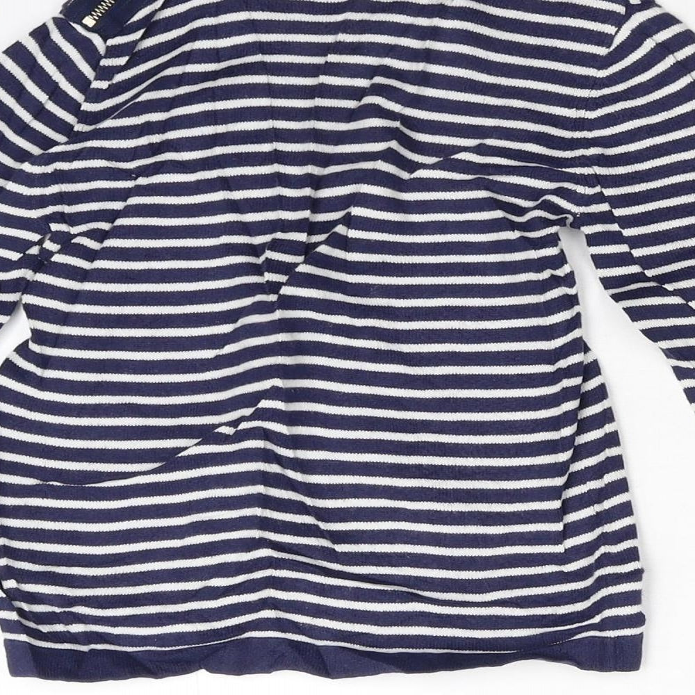 COS Boys Multicoloured Striped Knit Pullover Jumper Size 5-6 Years