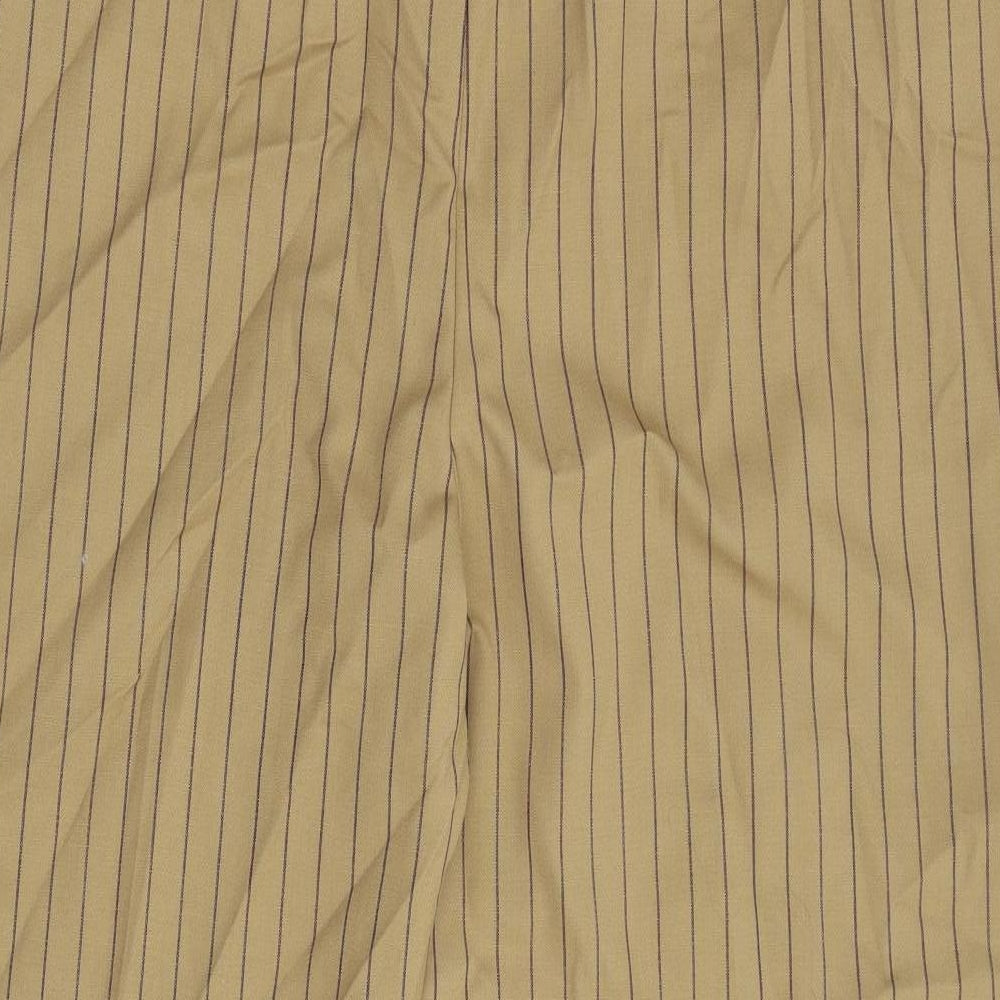 Autograph Womens Brown Striped  Trousers  Size 22 L31 in