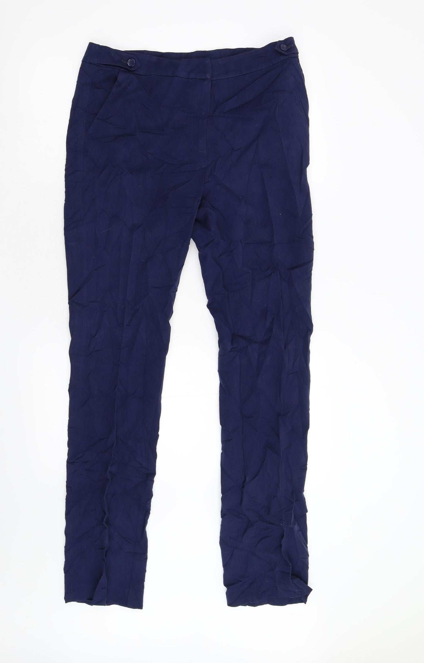 TU Womens Blue   Trousers  Size 12 L31 in