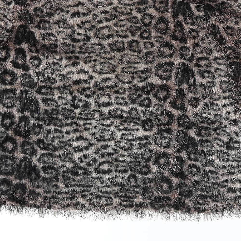 Zuppe Womens Brown Animal Print  Pullover Jumper Size S